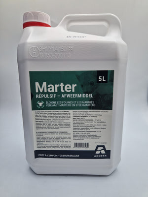 Marter. Produit répulsif anti-fouines (bidon 5 litres)