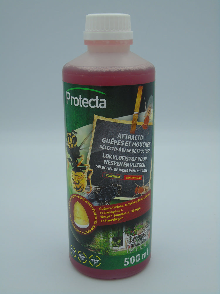 Liquide attractif pour guêpes et mouches à fruit (concentré)